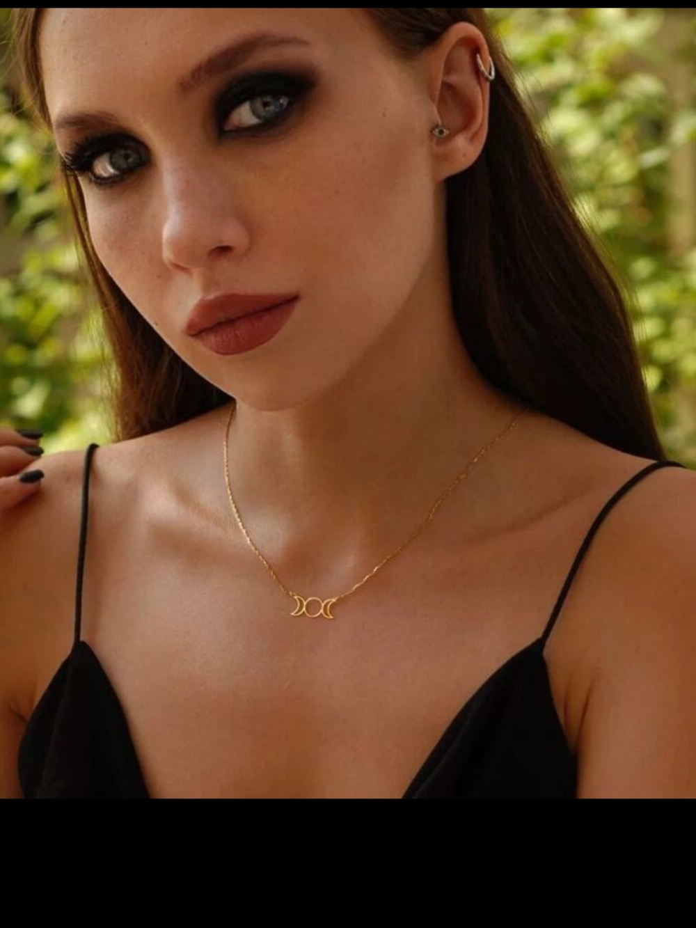 Viral March Goddess Hecate Necklace Women, Men Stainless Steel Witch Knot Greek